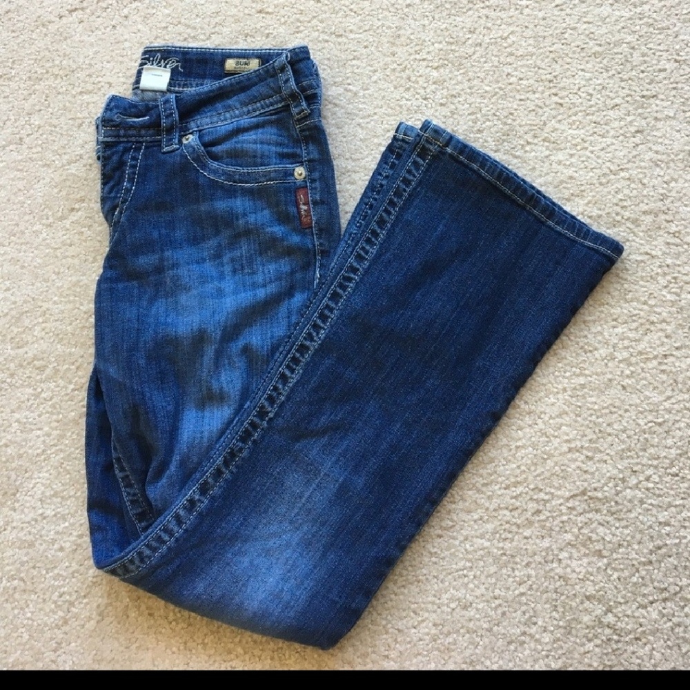 Silver jeans
